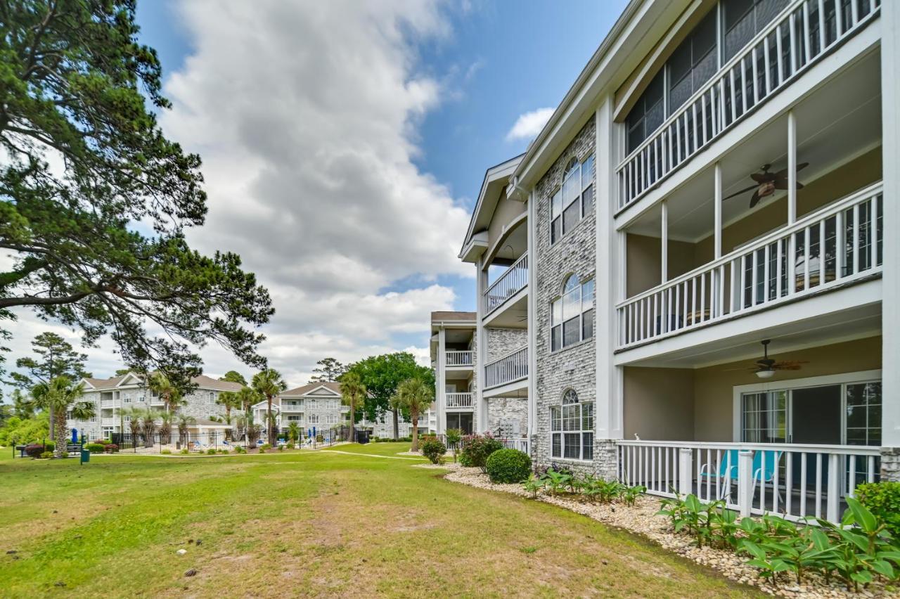 Bright Myrtle Beach Condo On Golf Course With Pool! Exterior photo